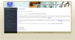 Desktop Screenshot of ahp-hygiene.org